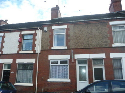 2 bedroom terraced house for rent in Turner Street, Birches Head, ST1