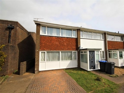 End terrace house to rent in Meadow Lane, Lancing, West Sussex BN15