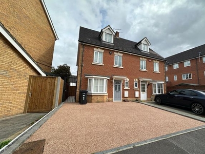 Semi-detached house to rent in Genas Close, Ilford IG6