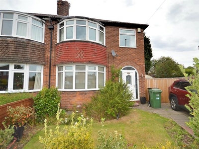 Semi-detached house to rent in Okehampton Crescent, Sale M33