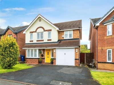 Detached house for sale in Primula Drive, Lowton, Warrington, Greater Manchester WA3