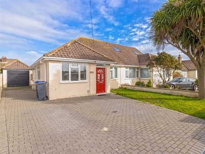 Semi-detached bungalow to rent in Meadow Road, Worthing BN11