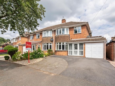 Semi-detached house for sale in Henley Crescent, Solihull B91