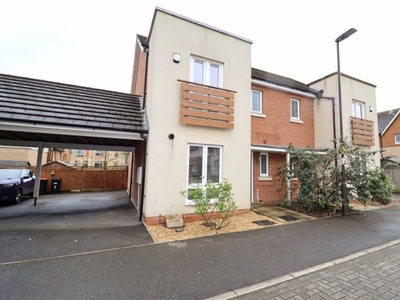 Semi-detached house to rent in Colchester Walk, Warwick Road, Bletchley, Milton Keynes MK3