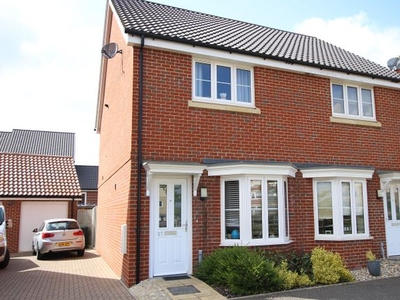 Semi-detached house to rent in Valley View Drive, Great Blakenham, Ipswich IP6