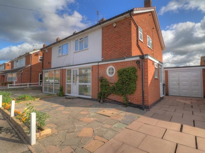 3 bedroom semi-detached house for sale in Barnstaple Road, Evington, Leicester, LE5