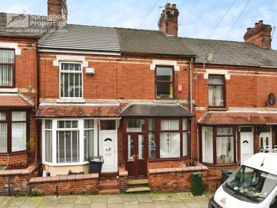 2 bedroom terraced house for sale in Campbell Terrace, Stoke-on-Trent, Staffordshire, ST1