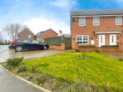 Semi-detached house for sale in Bowyer Way, Morpeth NE61