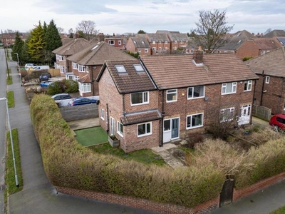 Semi-detached house for sale in Chandos Gardens, Roundhay, Leeds LS8