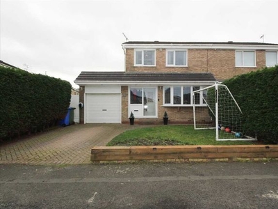 Semi-detached house for sale in Oakley Drive, Eastfield Green, Cramlington NE23