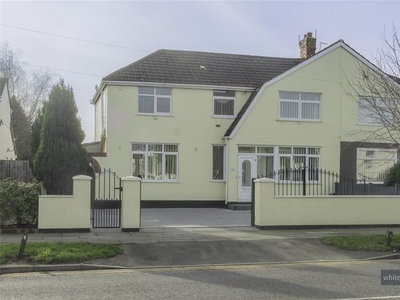Semi-detached house for sale in Tarbock Road, Huyton, Liverpool, Merseyside L36