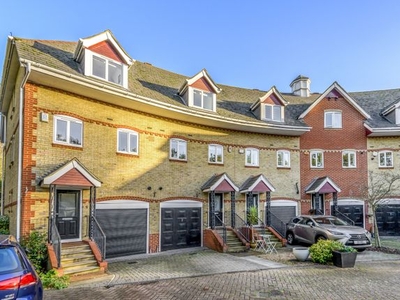 Terraced house for sale in Admiral Stirling Court, Weystone Road, Weybridge KT13