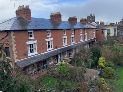 Terraced house for sale in Wye Terrace, Hereford HR4