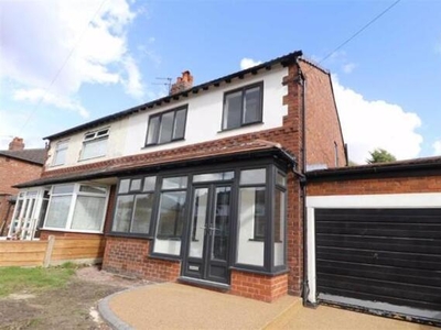 3 Bedroom Semi-detached House For Rent In Manchester, Greater Manchester
