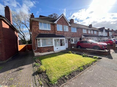 3 Bedroom End Of Terrace House For Sale In Great Barr