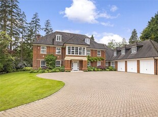 Detached house for sale in Abbots Drive, Wentworth Estate, Virginia Water, Surrey GU25