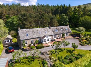 Detached house for sale in Kilmorich Croft, Tulliemet, Pitlochry, Perthshire PH9