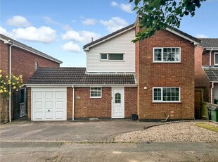 Detached house for sale in Maidwell Close, Wigston LE18