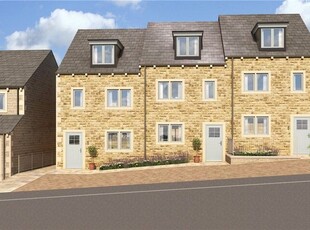 End terrace house for sale in Plot 16 The Willows, Barnsley Road, Denby Dale, Huddersfield HD8