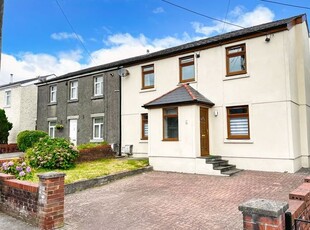 Semi-detached house for sale in 20 Bryn Terrace, Cefn Cribwr, Bridgend CF32