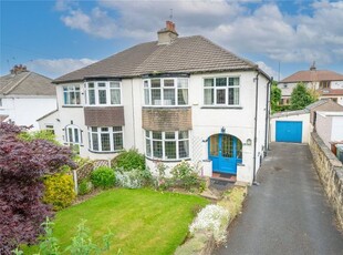 Semi-detached house for sale in Crowther Avenue, Calverley, Pudsey, West Yorkshire LS28