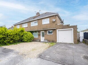 Semi-detached house for sale in Dyffryn Place, Barry CF62