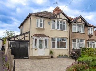 Semi-detached house for sale in West Broadway, Bristol BS9