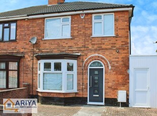 Semi-detached house to rent in Mayflower Road, Evington, Leicester LE5