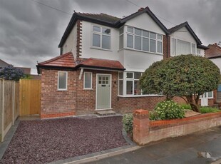 Semi-detached house to rent in Rosemary Avenue, Stockton Heath, Warrington WA4