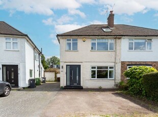 Semi-detached house to rent in Rutherford Way, Bushey Heath, Bushey, Hertfordshire WD23