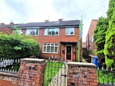 Semi-detached house to rent in Grosvenor Road, Worsley, Manchester, Greater Manchester M28