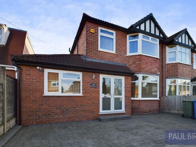 Semi-detached house to rent in Moorside Road, Flixton, Trafford M41