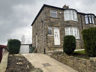 Semi-detached house to rent in Reinwood Avenue, Huddersfield HD3