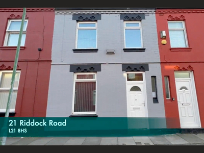 Terraced house to rent in Riddock Road, Liverpool L21