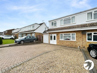 3 bedroom semi-detached house for sale in Chestnut Drive, Coxheath, Maidstone, Kent, ME17