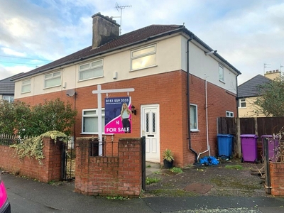 3 bedroom semi-detached house for sale in Lambourne Road, Walton, Liverpool, Merseyside, L4