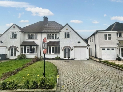 3 bedroom semi-detached house for sale in The Boulevard, Sutton Coldfield, B73