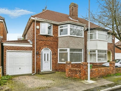 3 bedroom semi-detached house for sale in Tudor Road, Crosby, Liverpool, Merseyside, L23