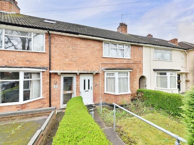 3 bedroom terraced house for sale in Derwent Road, Stirchley, Birmingham, B30