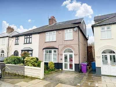 4 bedroom semi-detached house for sale in Oulton Road, Childwall, Liverpool, L16