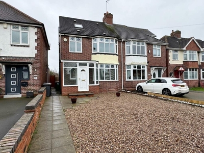 4 bedroom semi-detached house for sale in Watton Lane, Water Orton, Birmingham, B46