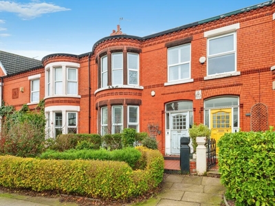 4 bedroom terraced house for sale in Heathfield Road, Wavertree, Liverpool, Merseyside, L15
