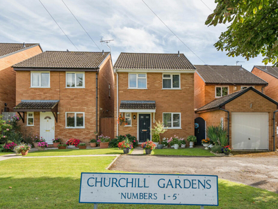 3 bedroom detached house for sale in Churchill Drive, Charlton Kings, Cheltenham, Gloucestershire, GL52