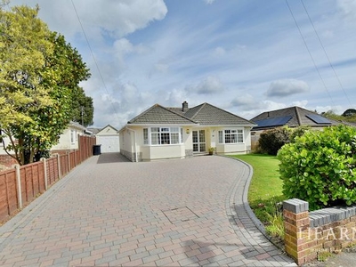 Detached bungalow for sale in Heathlands Avenue, West Parley, Ferndown BH22