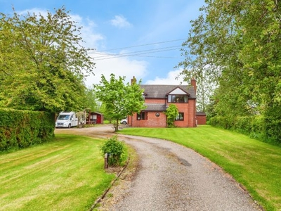 Detached house for sale in Sandy Lane, Threapwood, Malpas, Cheshire SY14