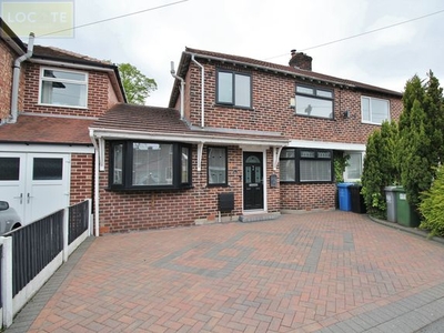 Semi-detached house for sale in Heston Drive, Urmston, Manchester M41