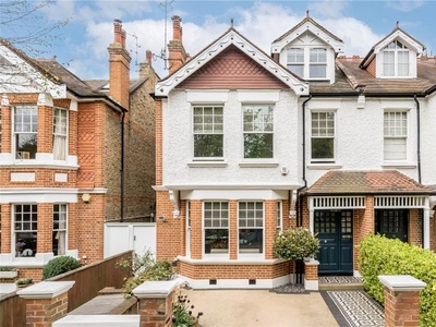 Semi-detached house for sale in Kitson Road, Barnes, London SW13