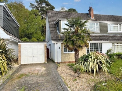 Semi-detached house for sale in South Western Crescent, Whitecliff, Poole, Dorset BH14