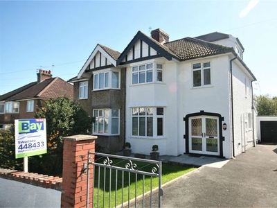 Semi-detached house to rent in Brookvale Road, West Cross, Swansea SA3