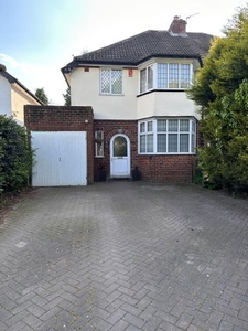 Semi-detached house to rent in Chester Road North, Sutton Coldfield B73